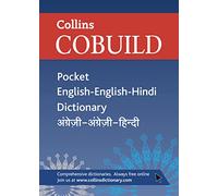 Collins Cobuild Pocket English-English-Hindi Dictionary