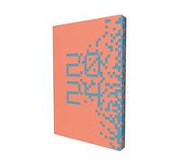 Collins Coda 2024 Diary A5 Week to View Diary - Lifestyle Planner and Organiser for Office, Work, Personal and Home - January to December 2024 Diary - Weekly - Pink - E-CO153.50-24