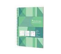 Collins Colplan 2025 A4 Weekly Notebook Diary - Green - (62-25) - Weekly Wiro-Bound Planner with Notes Pages