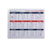 Collins - Colplan - A4 Yearly Calendar Planner 2026 (CDS1-26)