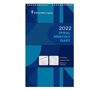 Collins Colplan Monthly Spiral 2022 Diary