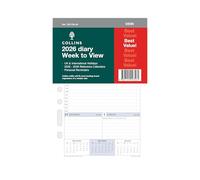 Collins - DayPlanner Refills - 2026 12 Month Calendar Year Planner, Week-To-View with Appointments Desk Diary Refill (DK1700-26)
