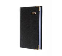 Collins Debden Business Pockets 2024 Diary Regal Week to View Pocket Diary (with Pencil) - Business Planner and Organiser - January to December 2024 Diary - Weekly - Black - 392BP.99-24