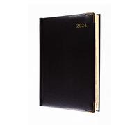 Collins Debden Collins Classic 2024 Diary Compact Day a Page Business Planner (with Appointments) - Business Planner and Organiser - January to December 2024 Diary - Daily - Black - 1250V.99-24