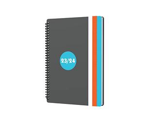 Collins Debden Collins Delta Academic 2023-24 A6 Week to View Mid Year Diary Planner School, College or University Term Journal - August 2023 to August 2024 - Blue - FP63M.60-2324