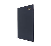 Collins Debden Collins Essential A4 Diary Week to View Planner 2024 - Complete Planner 2024 Daily Weekly and Monthly - A4 Size (Blue) (ESSA43.60-24)