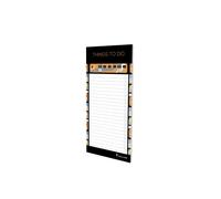 Collins Debden Flourish To Do List Notepad with Slim Magnetic Pad - Trains Design