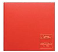 Collins Cathedral Analysis Book Casebound 297x315mm 14 Cash Column 96 Pages Red 150/14.1 - 813047