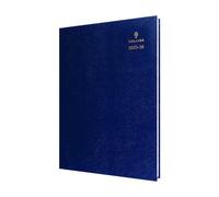 Collins 'Desk' 13 Month Mid/Academic Year Planner, July 2025-July 2026 Day-to-Page Appointments Diary, A4 Hard Cover, Blue
