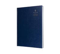 Collins - Desk - 2026 12 Month Calendar Year Planner, Day-To-Page Diary, A4 Hard Cover - Blue (44.60-26)