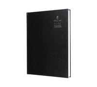 Collins - Desk - 2026 12 Month Calendar Year Planner, Day-To-Page Diary with Appointments, A4 Hard Cover - Black (A44.99-26)