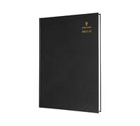 Collins Desk A5 Day To A Page (Appts) 2021/22 Mid Year Diary - Black