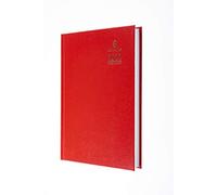 Collins Desk A5 Day to a Page with Appointments 2022 Diary - Red