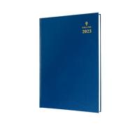 Collins Desk Diary A5 Day to a Page (Appts) Blue 2023