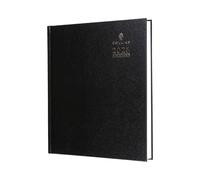 Collins - Desk - Quarto 2026 12 Month Calendar Year Planner, Week-To-View Diary with Appointments, Hard Cover - Black (A36.99-26)
