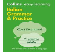 Collins Dictionaries Easy Learning Italian Grammar & Practice Book Collins Dictionaries Multicolor