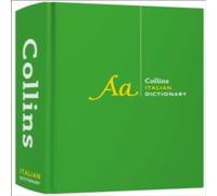 Collins Dictionaries Italian Dictionary Complete & Unabridged Hardback Book Collins Dictionaries Multicolor