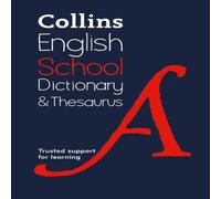 Collins Dictionaries School Dictionary & Thesaurus Paperback Book Collins Dictionaries Multicolor