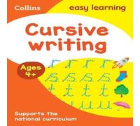 Collins Easy Learning Cursive Writing Ages 4-5 Paperback Book Collins Easy Learning Multicolor