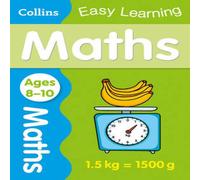 Collins Easy Learning Maths Ages 8-10 Paperback Book Collins Easy Learning Multicolor