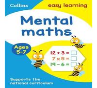 Collins Easy Learning Mental Maths Ages 5-7 Paperback Book Collins Easy Learning Multicolor