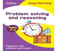 Collins Easy Learning Problem Solving & Reasoning Ages 7-9 Paperback Book Collins Easy Learning Multicolor