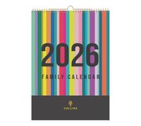 Collins - Edge Rainbow - Monthly Wall Calendar 2026 (EDFC135-26)