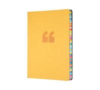 Collins - Edge Rainbow - Notebook A5 Ruled - Yellow - ED15R.45