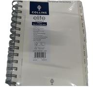 Collins Elite 2025 Diary for Business - Compact Day a Page Planner - Diary Refill - (1140R-25) - Premium Professional Organiser Refill with Luxury Paper