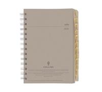 Collins - Elite - Compact 2026 12 Month Calendar Year Planner, Day-To-Page with Appointments Diary Refill (1140R-26)
