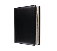 2027 Calendar Year Planner - 12 Month Executive 246x164mm Day-to-Page Diary - Hard Cover in Black - Collins Debden Elite Range (1100V.99-27)