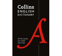 COLLINS ENGLISH DICTIONARY by Collins Dictionaries Paperback Self Help Business