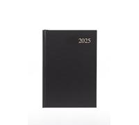 Collins Essential 2025 week to view black