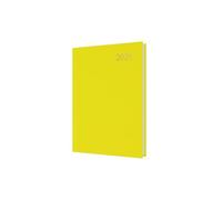 Collins - Essential - 2026 12 Month Calendar Year Planner, Day-To-Page Diary, A5 Hard Cover - Yellow (ESSA51.45-26)