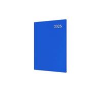 Collins - Essential - 2026 12 Month Calendar Year Planner, Week-To-View Diary, A5 Hard Cover - Blue (ESSA53.60-26)