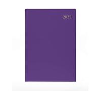 Collins Essential A4 Week to View 2022 Diary - Purple