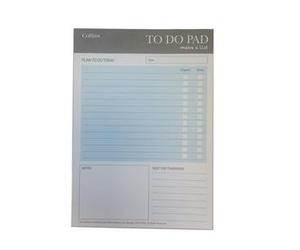Collins Essential To Do A5 Single Layout Notepad (60 Sheet Pad)