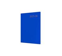 Collins 'Essentials' 12 Month Mid/Academic Year Planner, July 2025-July 2026 Week-to-View Diary, A5 Hard Cover, Blue