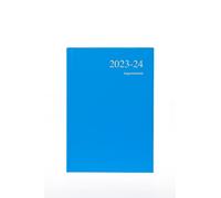 Collins Essentials Academic 2023-24 A5 Day to A Page Mid Year Diary Planner (Appointments) School, College or University Term Journal - July 2023 to July 2024 - Light Blue- ESSA51M.65-2324