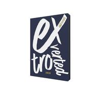 Collins Expressive Type 2025 Planner - A5 Week to View Diary - Navy - (E-ET153.59-25) - Stylish Weekly Eco Diary with Recycled Paper