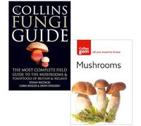 Collins Fungi Guide By Stefan Buczacki, Chris Shields, Denys Ovenden & Mushrooms By Patrick Harding 2 Books Collection Set