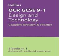 Collins GCSE OCR GCSE 9-1 Design & Technology All-in-One Complete Revision and Collins GCSE Multicolor