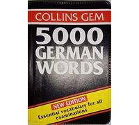 Collins Gem 5000 German Words