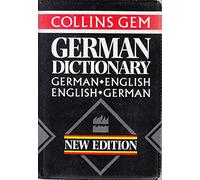 Collins Gem German Dictionary (Collins Gems)