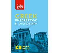 Collins Greek Phrasebook and Dictionary Gem Edition: Essential phrases and words in a mini, travel-sized format (Collins Gem)