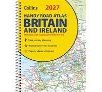 2027 Collins Handy Road Atlas Britain and Ireland: A5 Spiral (Collins Road Atlas)