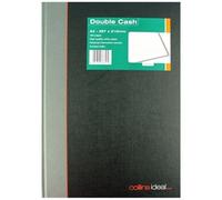 Collins-Ideal A4 Book Double Cash 192 Pages (Double Cashed Ruling, Fully Case Bo