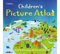 Collins Kids Collins Children's Picture Atlas Hardback Book Collins Kids Multicolor