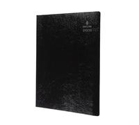 Collins - Leadership - 2026 12 Month Calendar Year Planner, Week-To-View with 1/4 Hourly Appointments Diary, A4 - Black (CP6740.99-26)