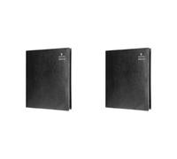 Collins Leadership A4 Day to a Page - (4 Persons Appointments) 2023 Diary - Graphite (CP6742.99-23) - Complete Business Planner, Agenda and Journal Organiser (Pack of 2)